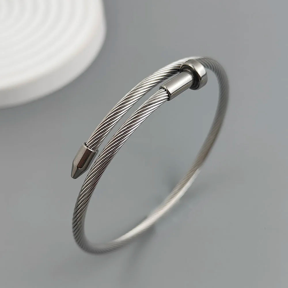 The Architect's Screw Bangle