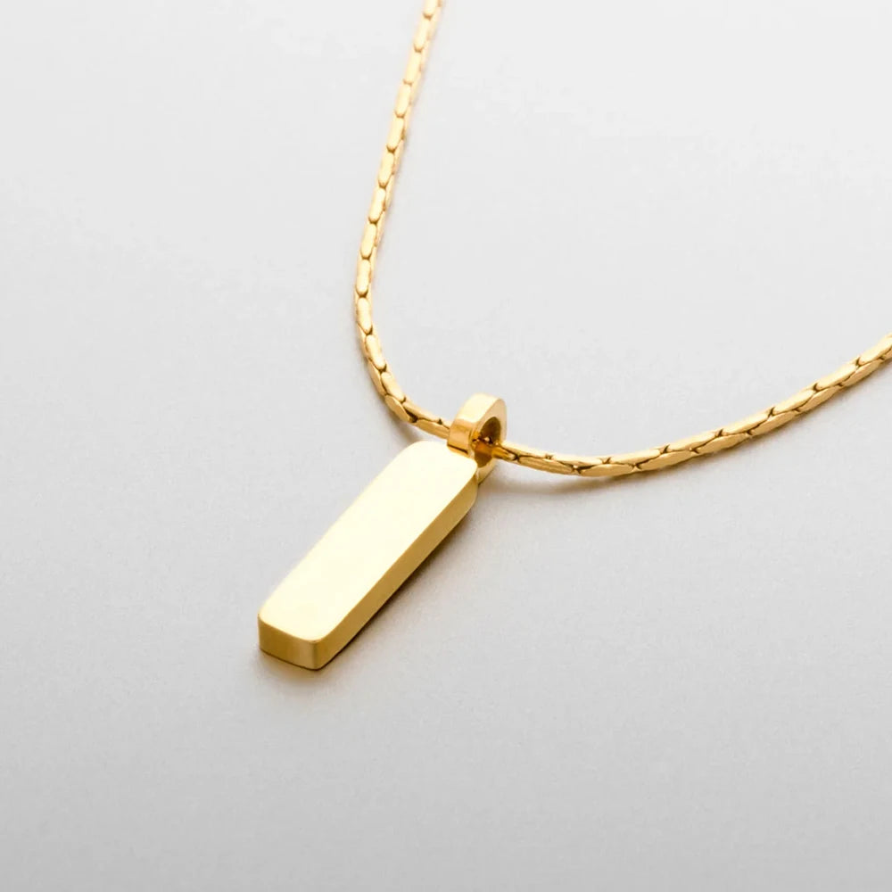 Monolith Tag Necklace