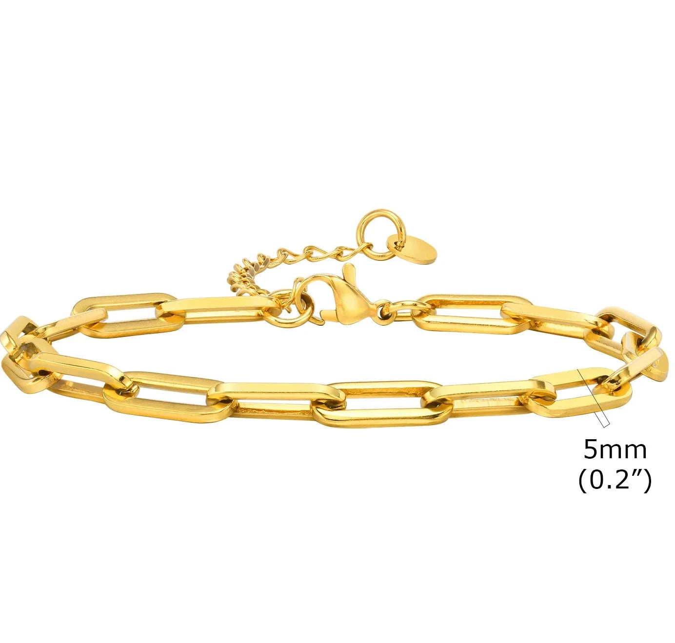 Steel Link Bracelet