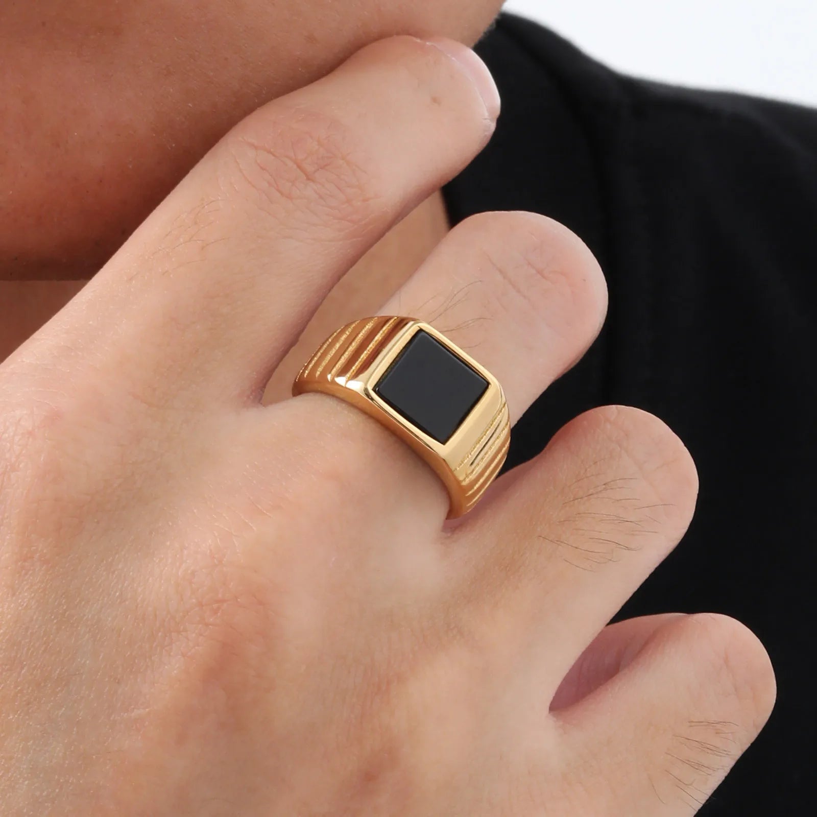 The Executive Onyx Ring