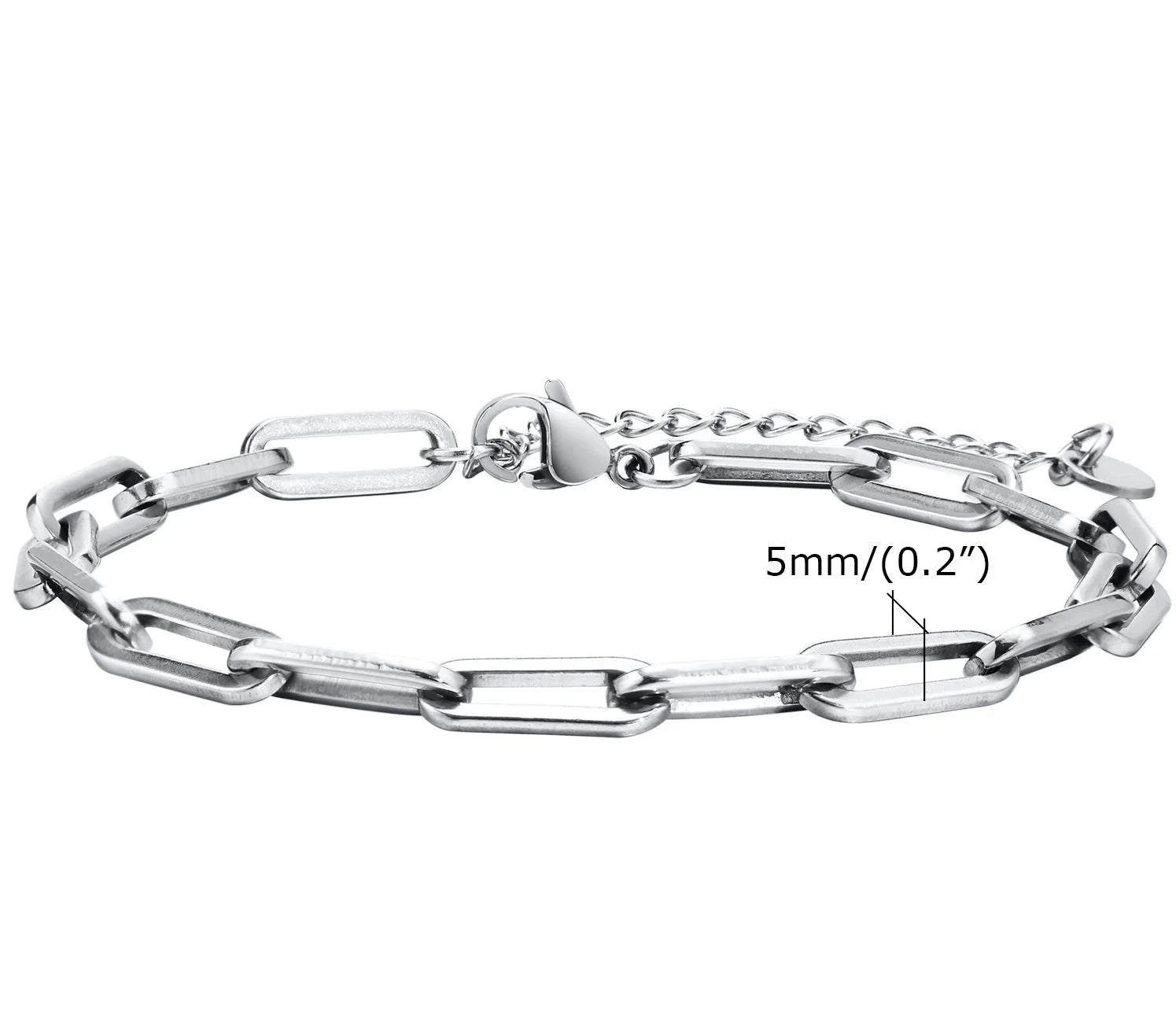 Steel Link Bracelet