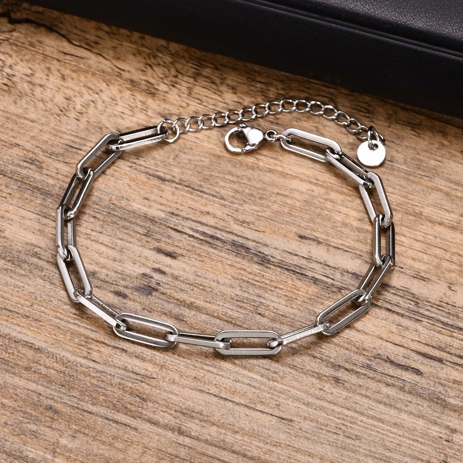 Steel Link Bracelet