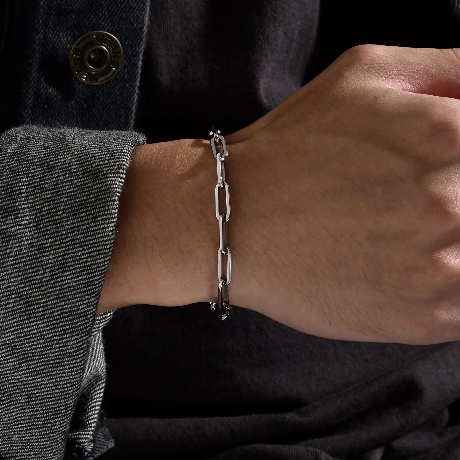 Steel Link Bracelet