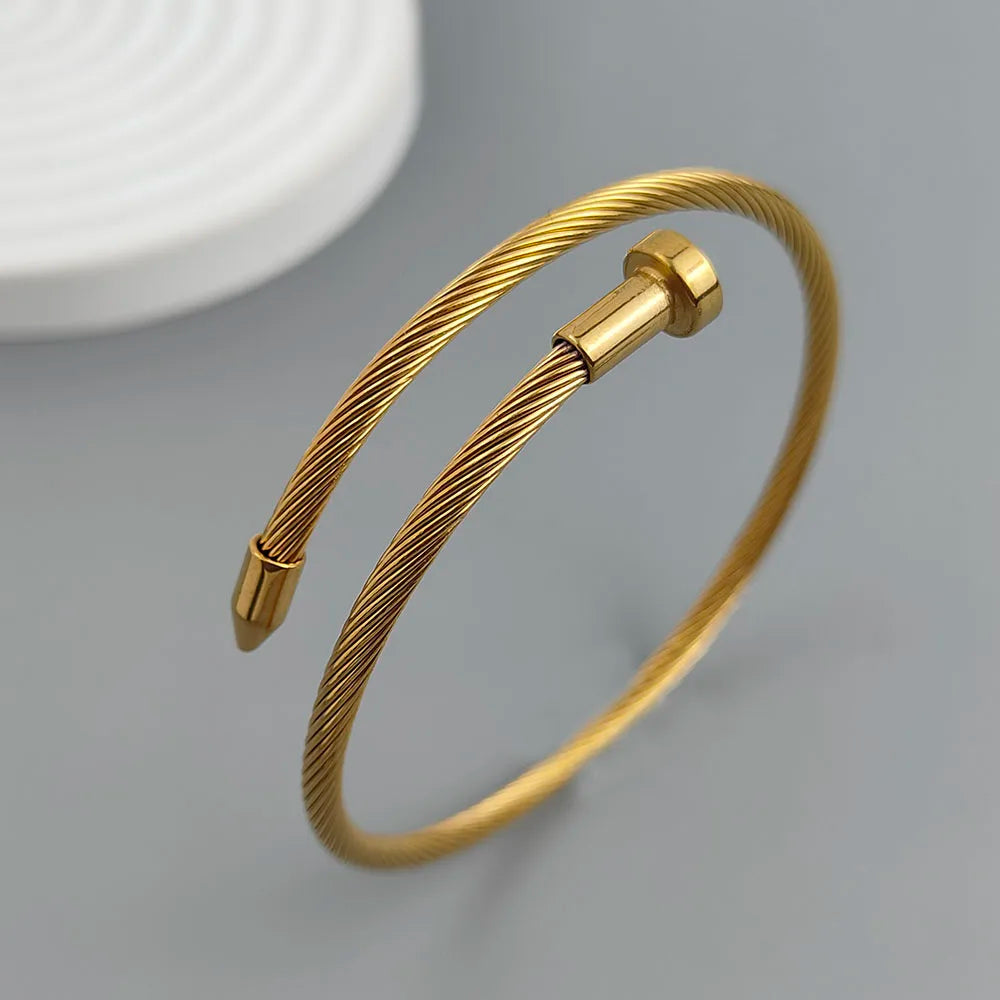The Architect's Screw Bangle